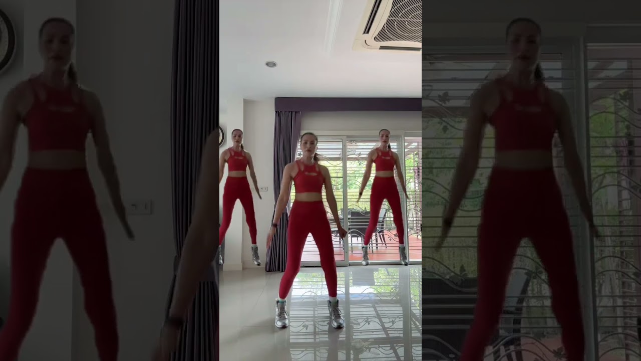 #แอโรบิคง่ายๆ #แอโรบิคเพื่อสุขภาพ #เต้นเพื่อสุขภาพ #ลดทุกส่วน #ออกกำลังกายได้ที่บ้าน 