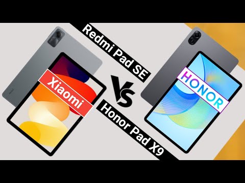 Xiaomi Redmi Pad SE VS Honor Pad X9