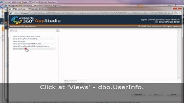 Webparts360 Appstudio -  How To Generate Data Sources by SQL(Read Only)
