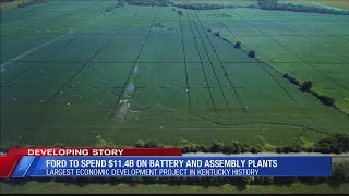 Governor Andy Beshear, Ford Motor Company and SK Innovation announce $5.8 billion project