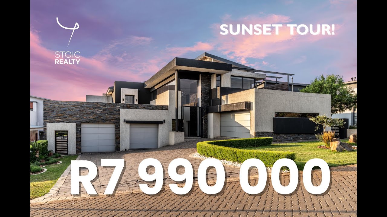 🌅 Роскошный тур на закате | Дом Eye of Africa с 5 спальнями менее чем за 8 миллионов рандов ⛳️