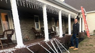 Indestructible Icicle Lights for Christmas Light Show