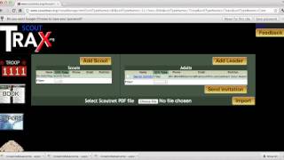 Details ScoutTrax Getting Started Update