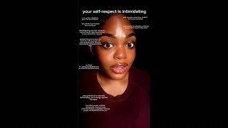 you’re so naturally intimidating — how people respond to you says everything about them