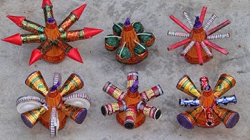 6 Unique Anar Combos Experiment Video | New Crackers Combos | Fireworks Testing | Patakhe Testing