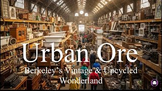 Urban Ore – Berkeley’s Hub for Upcycled & Reused Goods #fleamarket #berkeley #vintage #california 