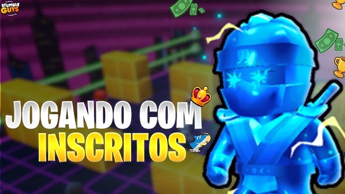 STUMBLE GUYS AO VIVO AGORA JOGANDO COM INSCRITOS ‹ Daniel Play TV