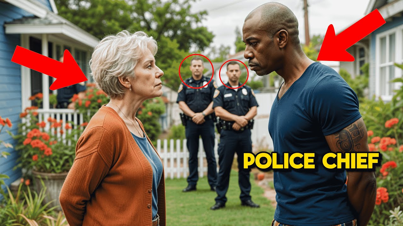 Outline Video Racist Neighbor Calls COPS on Black Family’s BBQ, But the Father is the New POLICE CHIEF…