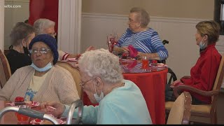 Seniors in Orangeburg enjoy the love of Valentine's Day