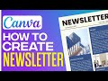 Canva Newsletter Tutorial 2024: Create A Newsletter In Canva (Step-By-Step)