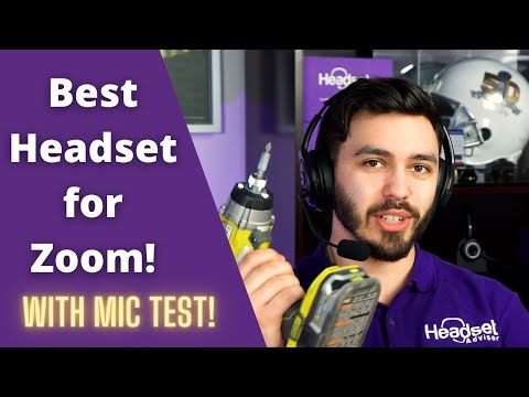 Video Best Headset for Zoom! With Mic Test! - youtube