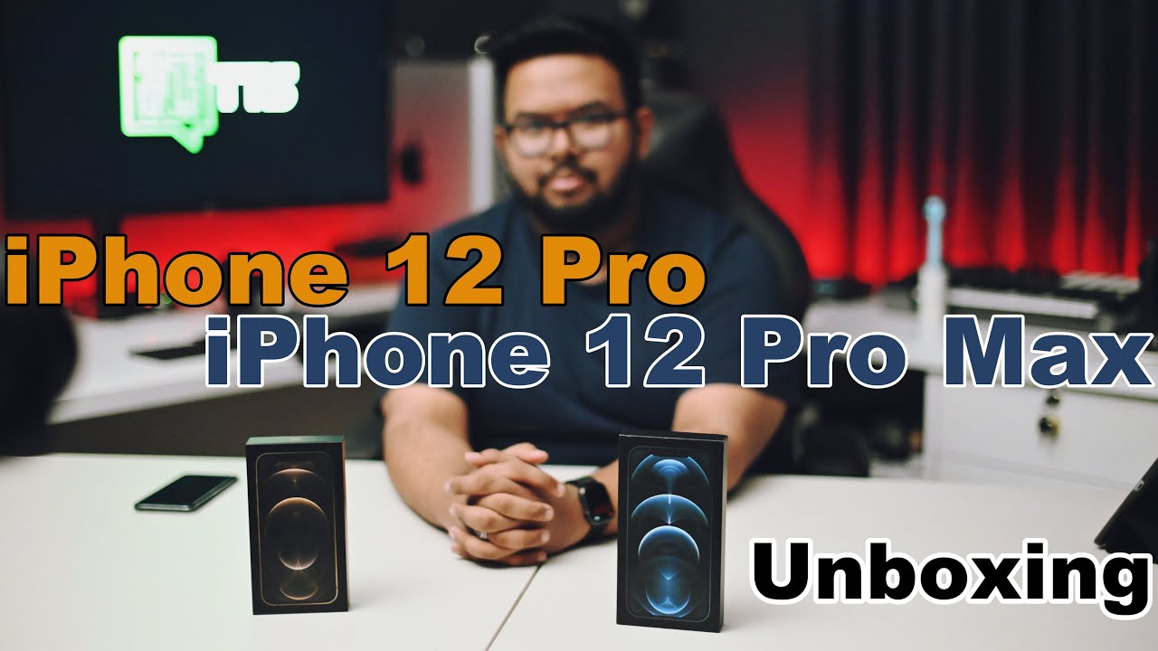 IPHONE 12 PRO & 12 PRO MAX UNBOXING AND FIRST IMPRESSIONS | TTS