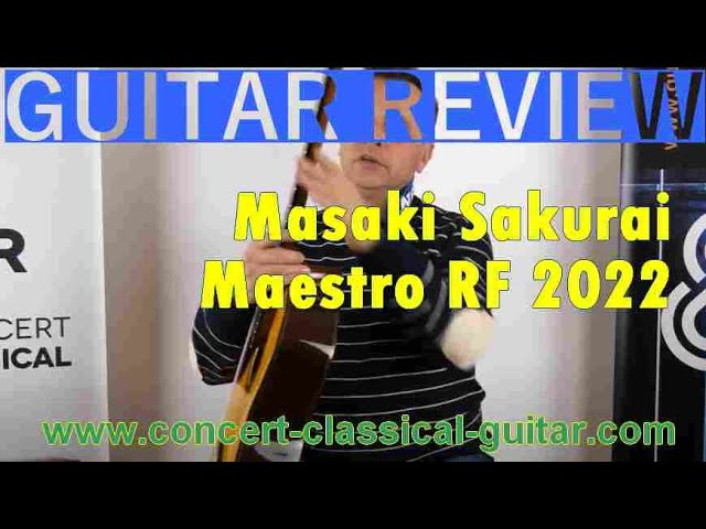 Masaki Sakurai 2021 Maestro RF-13 Ki Ju 64 cm Classical Guitar