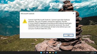 You Must Connect to Microsoft Exchange Once Before You Can Use Outlook Data File .Ost (Solved) screenshot 3