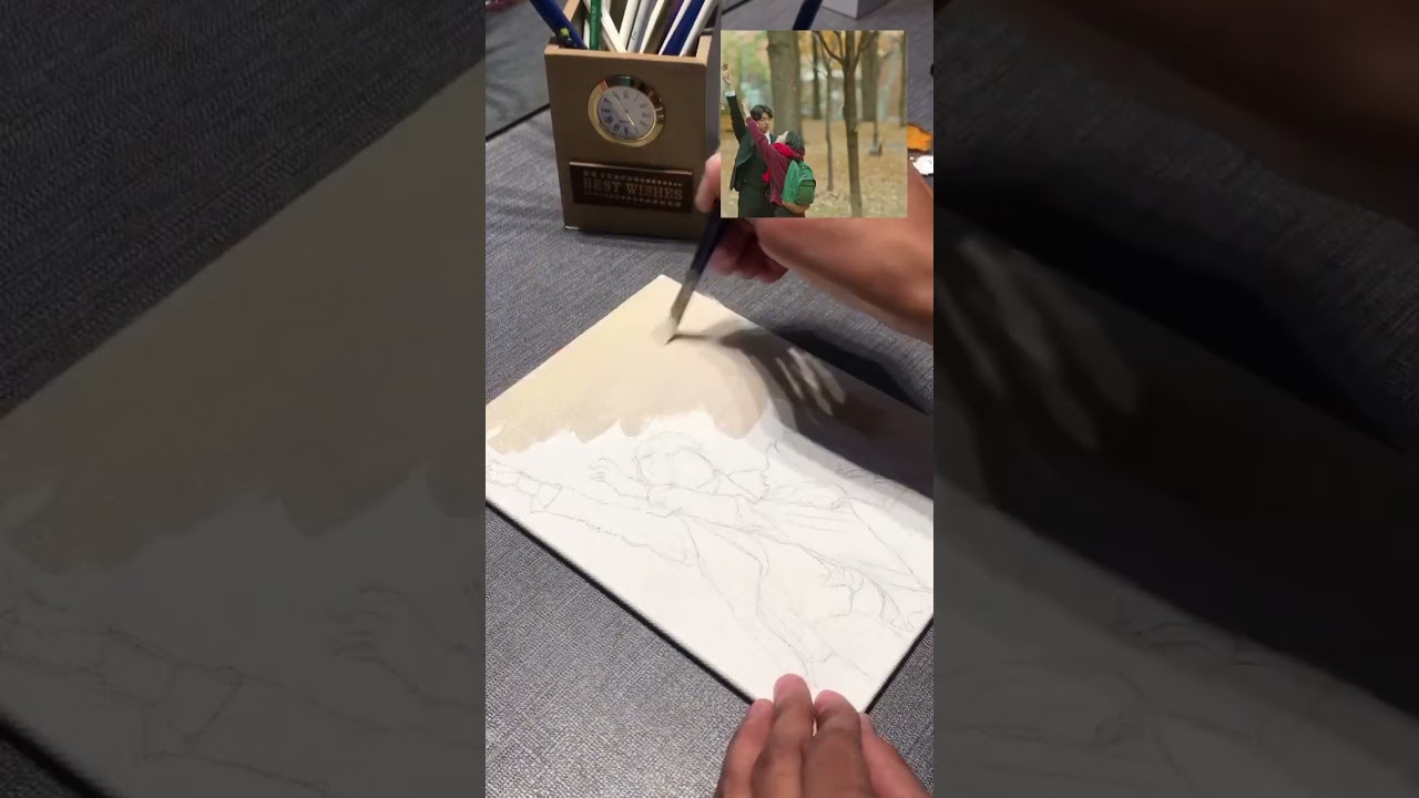 Easy acrylic painting | Goblin (k-drama) | 