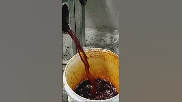 Solids&liquid discharge by decanter centrifuge - oil recovery project #project #decanter #separation