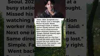 What a Stranger Did for Jungkook at a Train Station That He Described as Perfectly Human