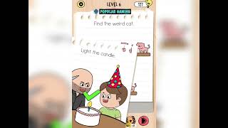 Brain Test X: Hard Challenge Level 6: Gameplay Solution
