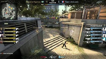 NiP vs LDLC on de_overpass @ Dreamhack Winter 2014 Grand Finals Game 3