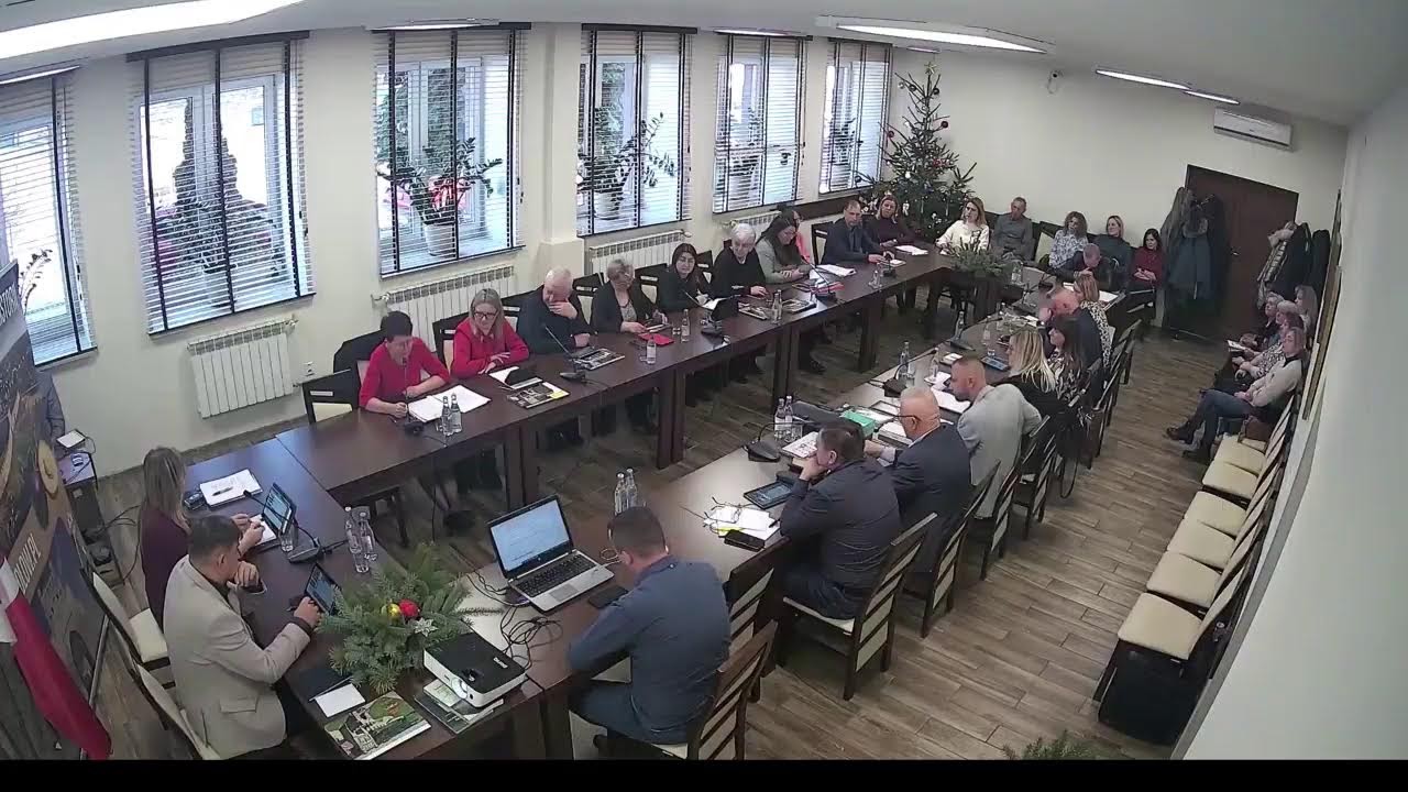 XXII Sesja Rady Miejskiej w Szydłowie, 19.12.2025 r.