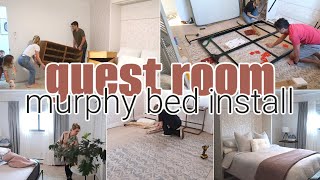 GUEST BED REVAMP | MURPHY BED INSTALL | MULTI PURPOSE ROOM | DENISE BANGIYEV