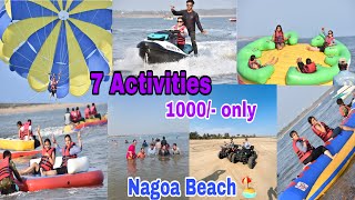 Nagoa Beach, Diu || Enjoy All Activities 😍 Daman and Diu Island