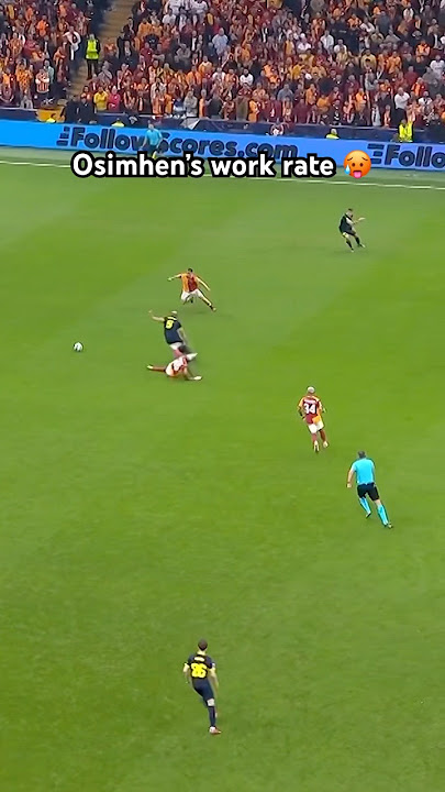 Osimhen wouldn’t give up! 🤯