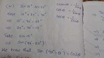 Trigonometry exercise 11.3 first bit question number 4( 10th class maths || sri pragna