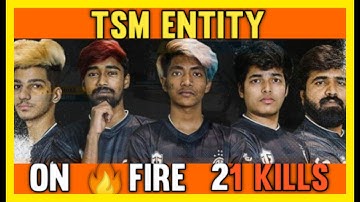 TSM Entity on 🔥 Fire | Highest 21 Kills | PMPL SA FINAL DAY 2!!