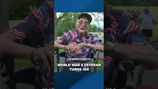 World War II veteran celebrates 104th birthday
