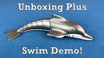 RC Dolphin Unboxing & Review For Parents | LAFALA Remote Control Dolphin