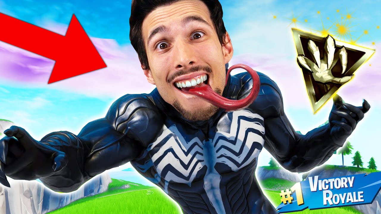 SBLOCCO IL POTERE DI VENOM su FORTNITE + VITTORIA REALE!!