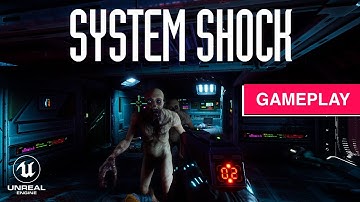 GAMEPLAY System Shock REMAKE | Unreal Engine 5 HD 2022