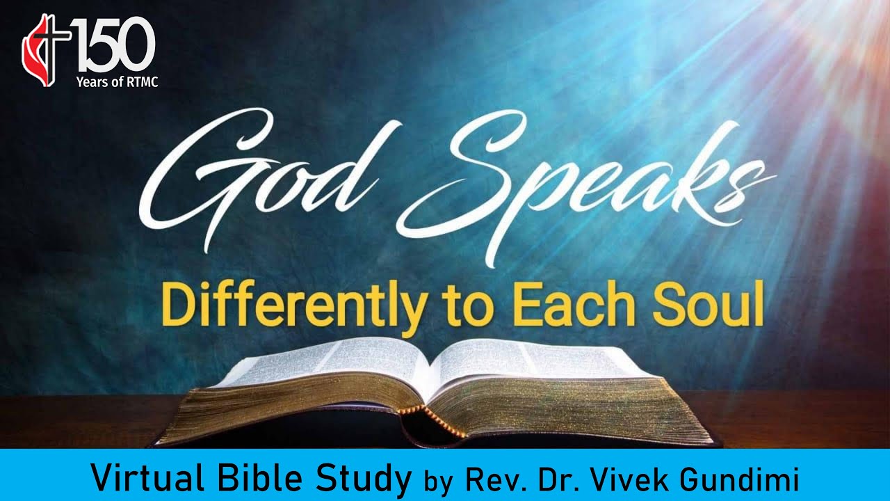 VIRTUAL BIBLE STUDY GOD SPEAKS DIFFERENTLY TO EACH SOUL YouTube