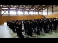佐伯市 日本文理大学附属高等学校第57回入学式 校歌斉唱