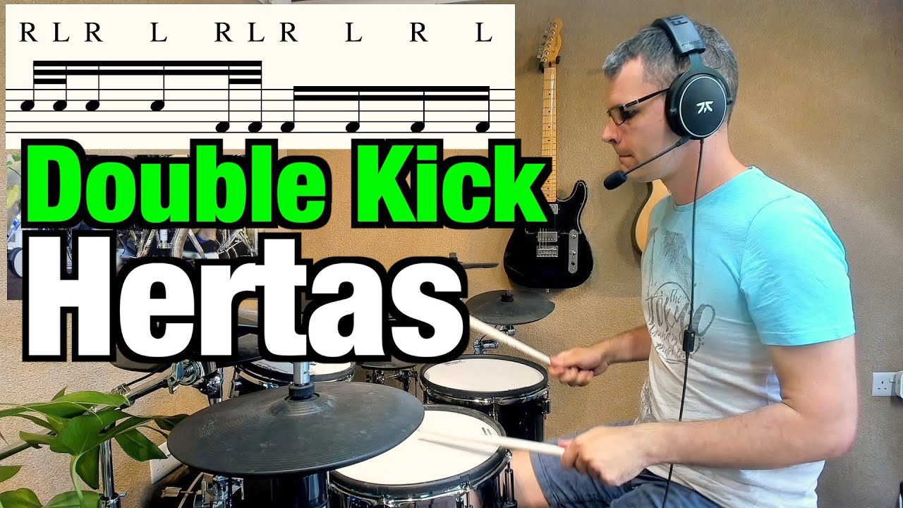 Double Kick Hertas | Dex Star Drum Lesson