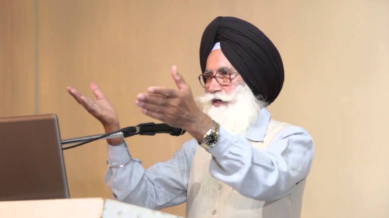 Prof Inder Singh Ghaga at Sikh Awareness Seminar Calgary Canada