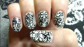 nails nail prom lace short homecoming designs tutorial floral