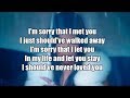 Miniature de la vidéo de la chanson Sorry