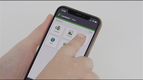 Lexmark Print—Printing from the Lexmark Print application