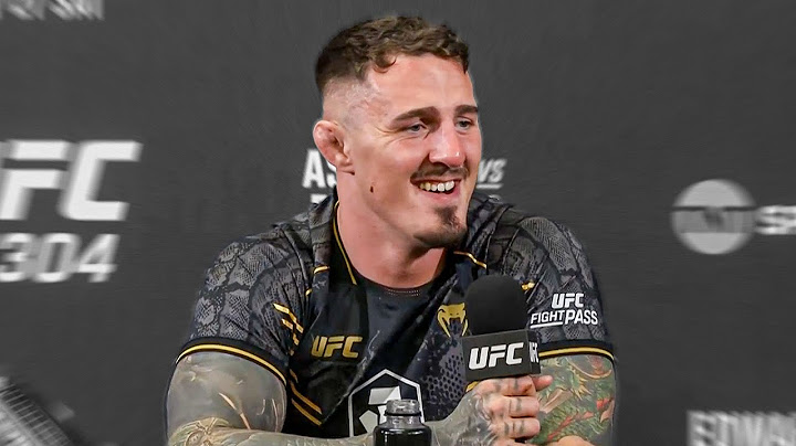 Tom Aspinall Post-Fight Press Conference | UFC 304
