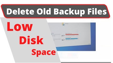How to Delete Old Backup Files (Low Disk Space) (IPOS SOFTWARE) || Mansoor Anwar || (Urdu)