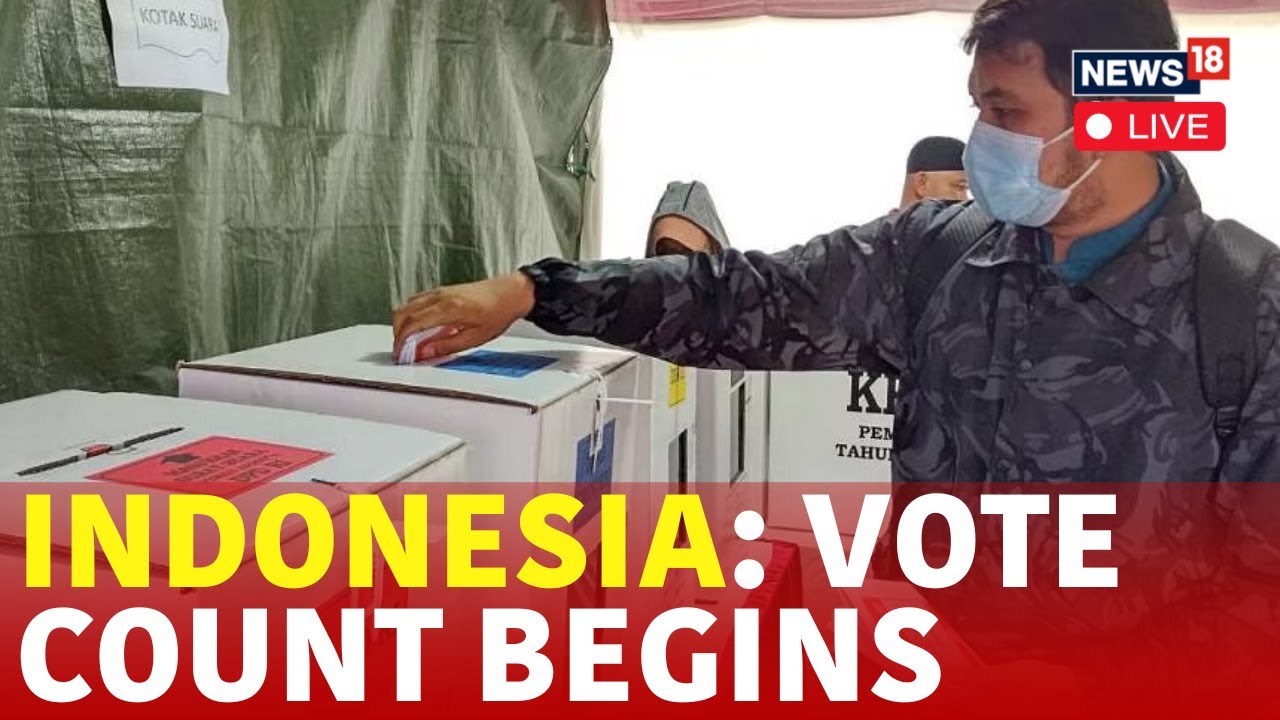 Indonesia Election 2024 Live News: Vote Counting Begins As Polls Close | Jokowi  | N18L | News18Live