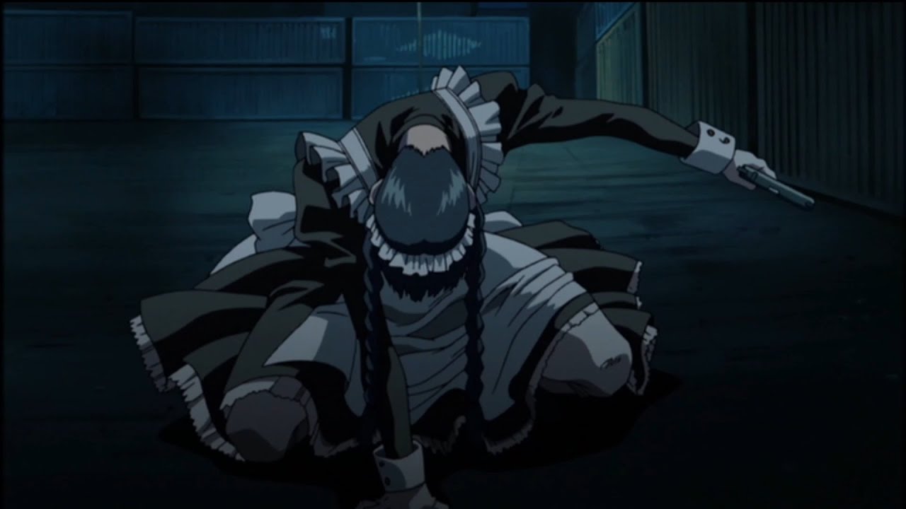 【ブラックラグーン】ロベルタカーチェイス【BLACK LAGOON】 Roberta Car chase