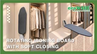 INSTALLATION VIDEO ROTATING IRONING BOARD WITH SOFT CLOSING screenshot 3