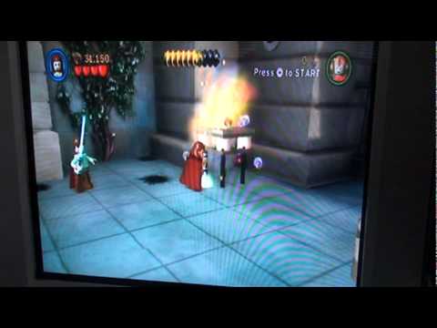 Wii Lego Star Wars the Complete Saga Episode 1 Level 3 Walkthrough