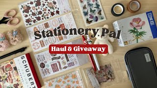 Stationery Pal Haul & Giveaway! (Black Friday)