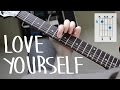 How To Play "Love Yourself" Exactly Like The Recording PART I - Justin Bieber, Easy Guitar Lesson