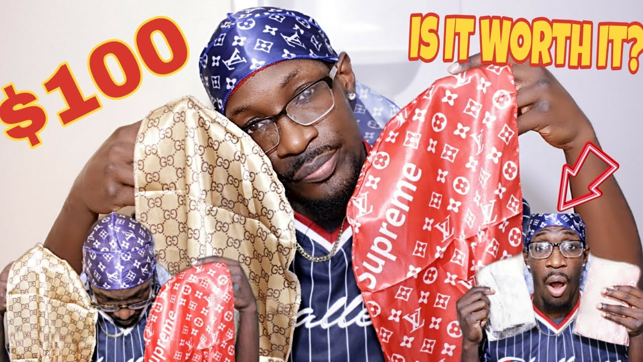 I BOUGHT $100 DESIGNER DURAGS FOR 360 WAVES