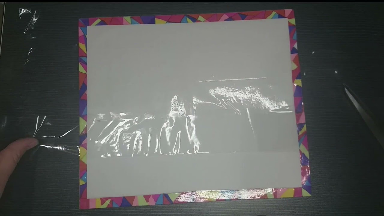 CÓMO HACER UNA PIZARRA BLANCA CASERA